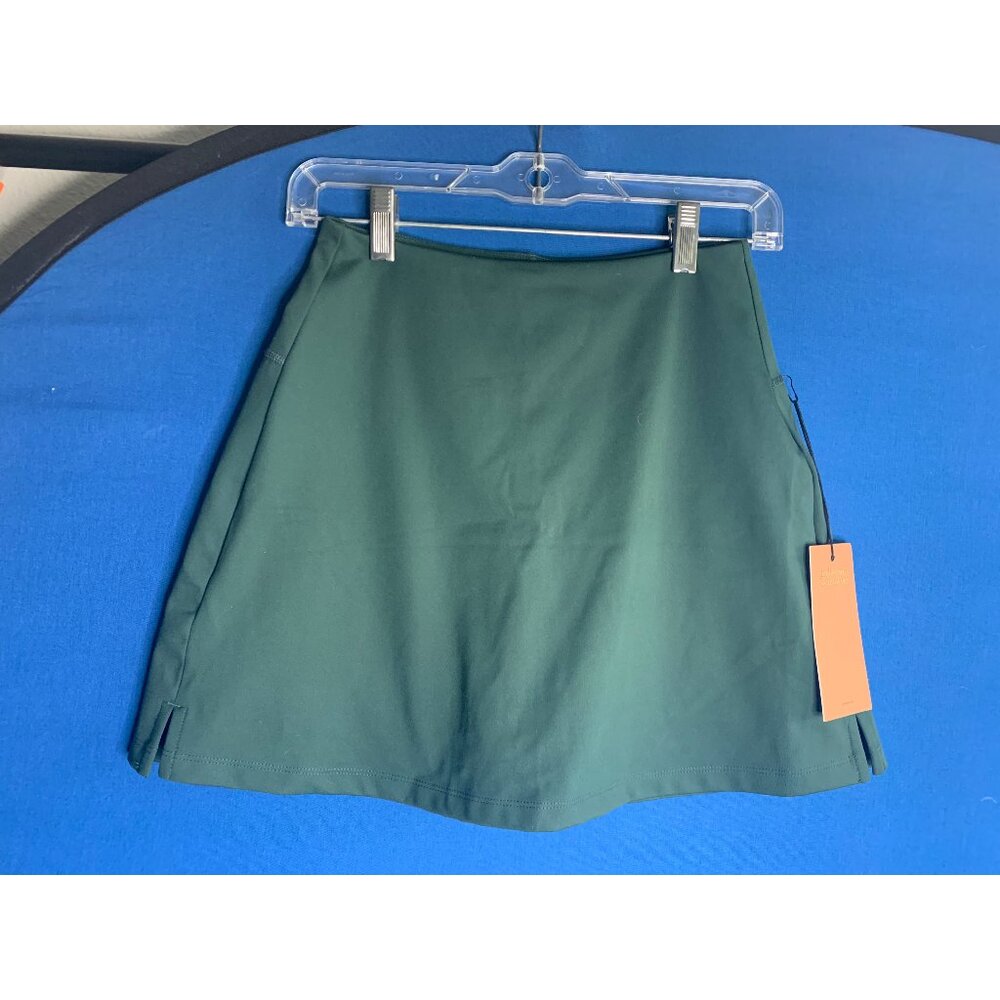 Girlfriend Collective dark green Athletic skort - Size S - NWT